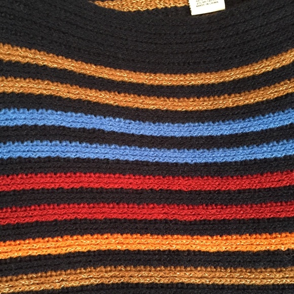 Multi-Colored Poncho - Picture 4 of 5